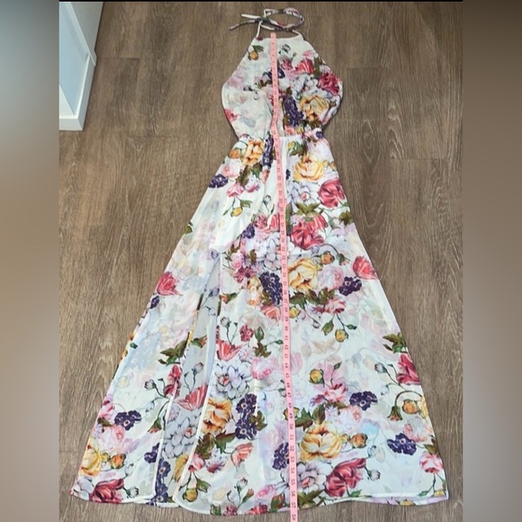 Show Me Your Mumu Heather Halter Dress ~ in Best Friend Floral - Picture 5 of 13